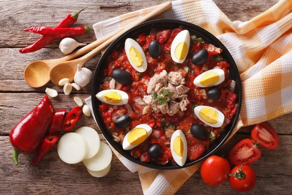 Salade grillée (salata méchouia) 500 g