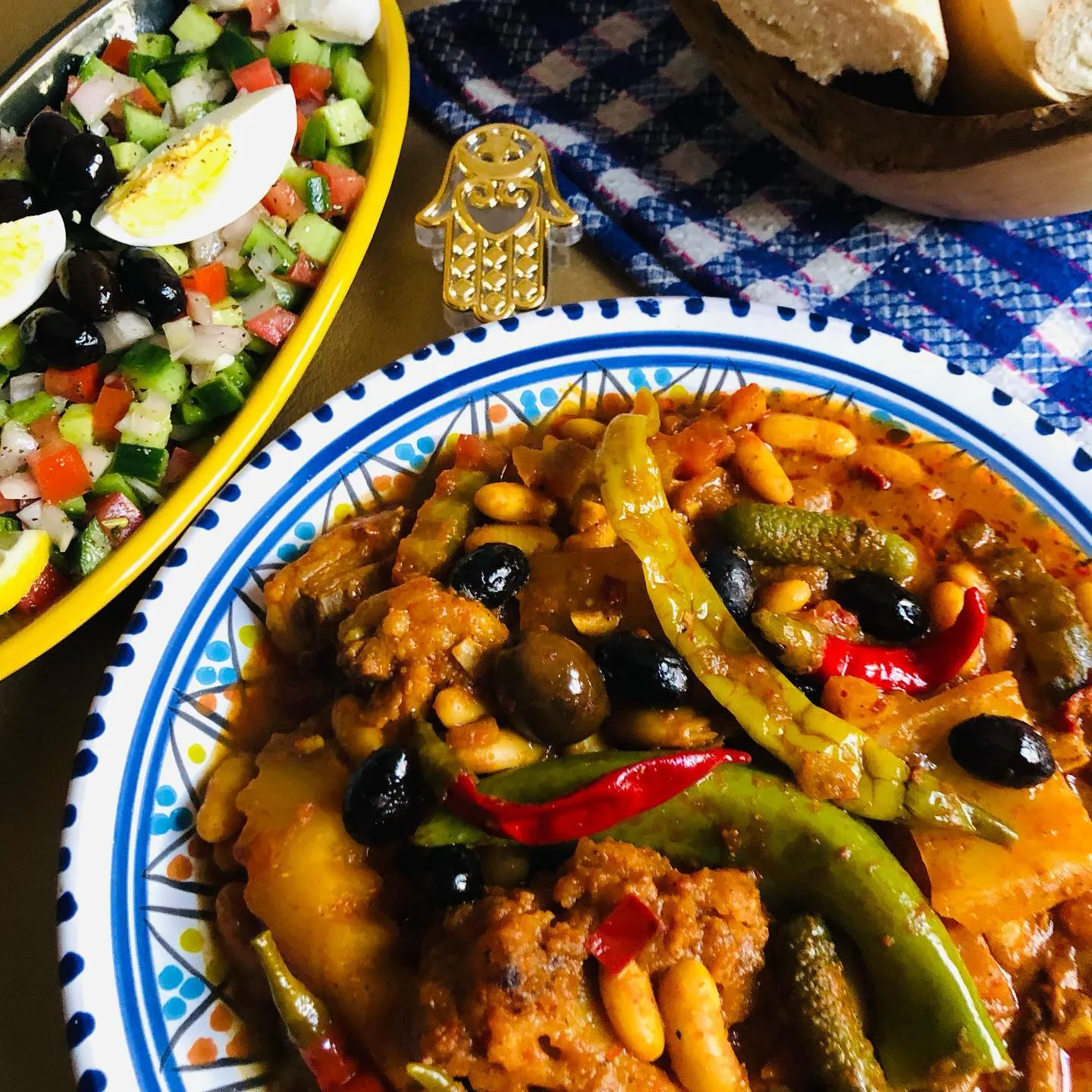 Ragoût de Haricots Secs aux Citrons Confits/Olives (Malih) 1 kg