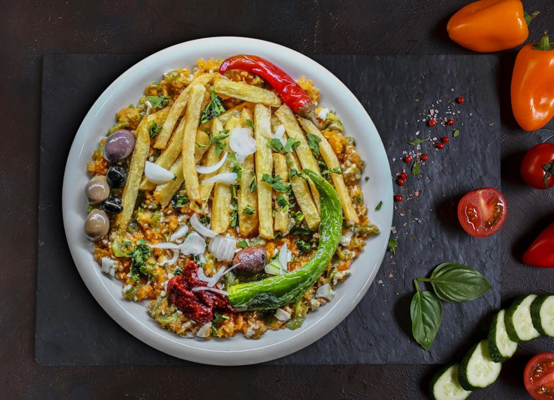 Tastira (poivrons/tomates/œufs) 500 g