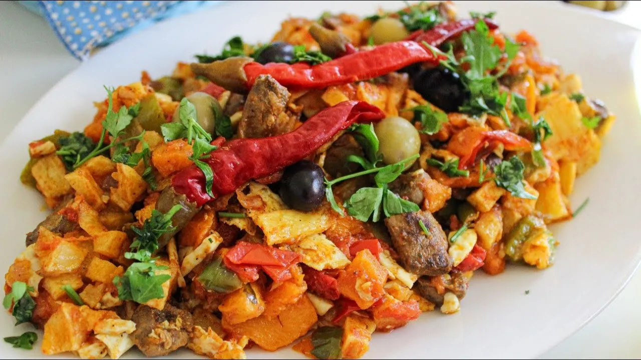 Kafteji (légumes frits et œufs) 1 kg